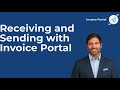 Receiving and Sending with Invoice Portal