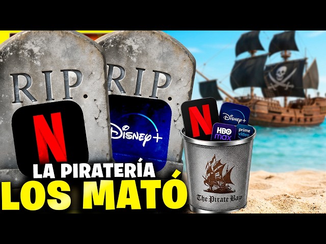 El Imparable RENACER de la PlRATERÍA... provocó la CAÍDA de Netflix 😱