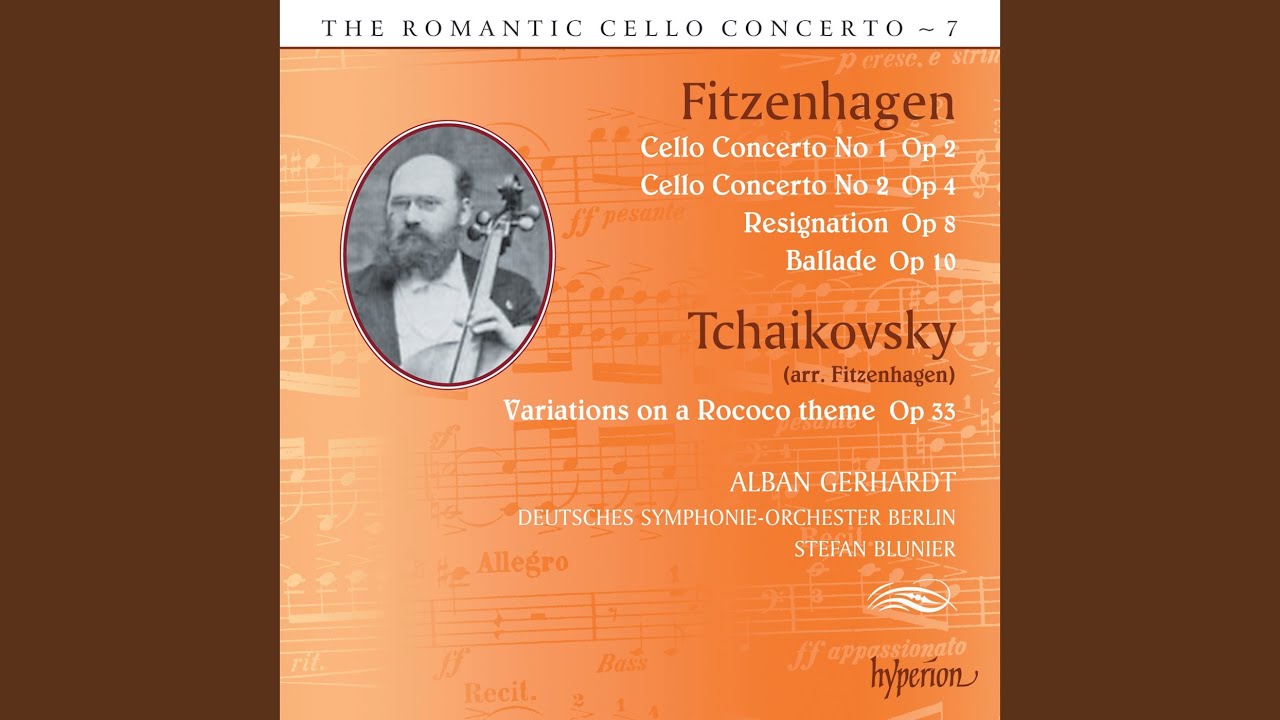 Tchaikovsky: Variations on a Rococo Theme, Op. 33: Var. 6. Andante ...