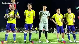 Untuk Pertama Kalinya Barito Putra Menyanyikan Anthem Rindu Juara Bikin Merinding baritoday