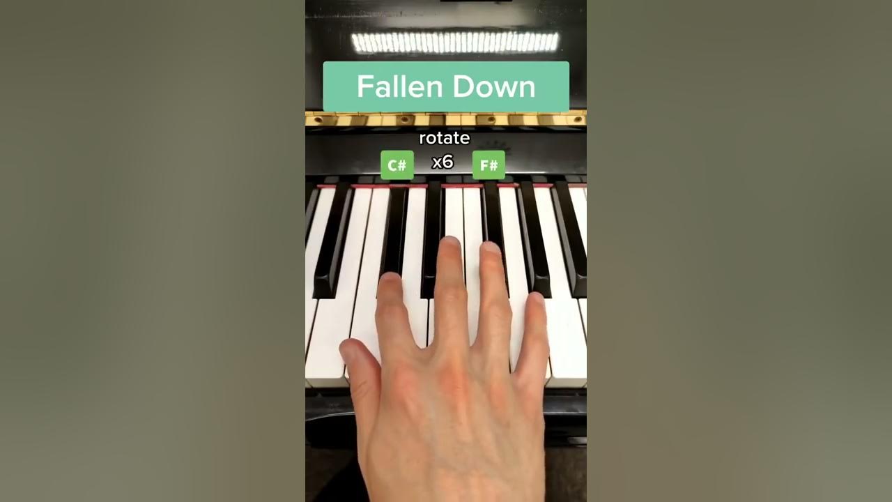 How to play FALLEN DOWN from Undertale on Piano - PART 1/4
