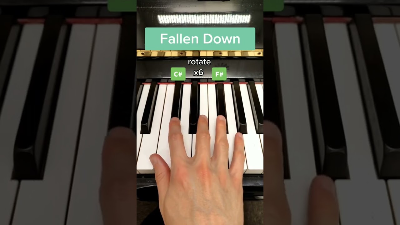 How to play FALLEN DOWN from Undertale on Piano PART 1 YouTube
