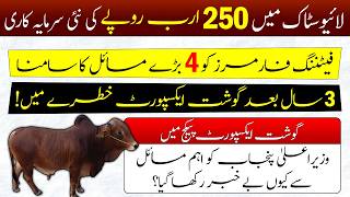 Meat export initiatives by CM Punjab Mariam Nawaz Sharif| 1 million animals meat export target