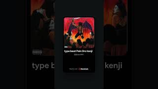 Type beat Pain Dro kenji