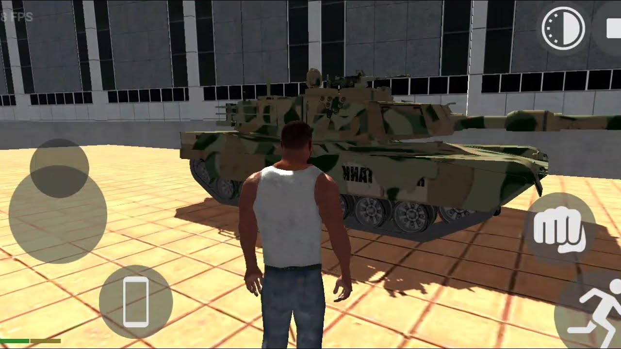 Indian Bike Driving 3D Tank Gameplay | Open World Army Tank Mission