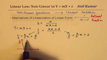 Linearization of Rational Function in Alternate Forms with Related Example
