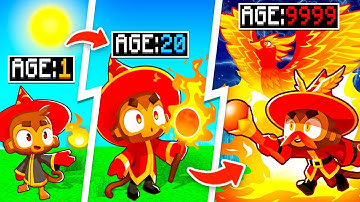 Evolving MONKEY to GOD MONKEY in BLOONS TD BATTLES