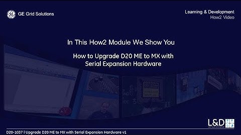 D20-1037 l Upgrade D20 ME to MX with Serial Expansion Hardware v1