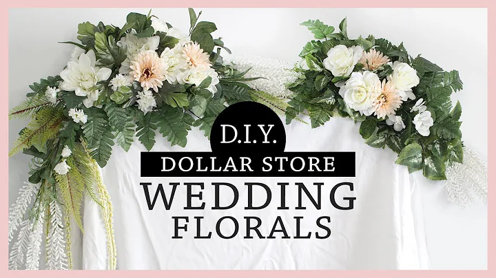 *AMAZING* DOLLAR STORE DIY Wedding Flower Arrangements