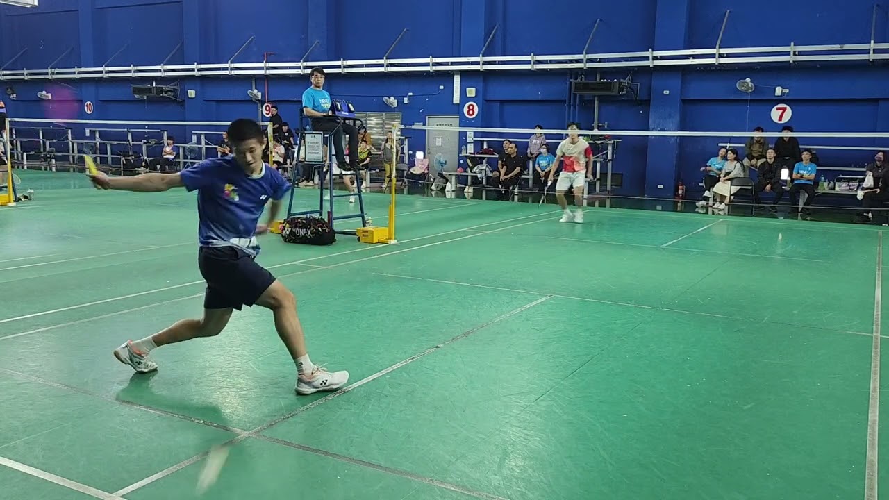 2024高師大盃 公開男單冠亞 李寧ningningning 張行銓 vs 屏東縣大同高中 許桐睿 (最後一分因設備問題沒有錄到)