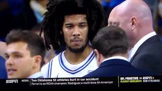 Bill Walton talks about UCLA's Tyger Campbell during telecast