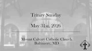 26-05-31 Trinity Sunday