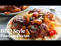 One Pan Wonder: Pineapple Chicken Thighs (BBQ Style - No Grill No Problem)