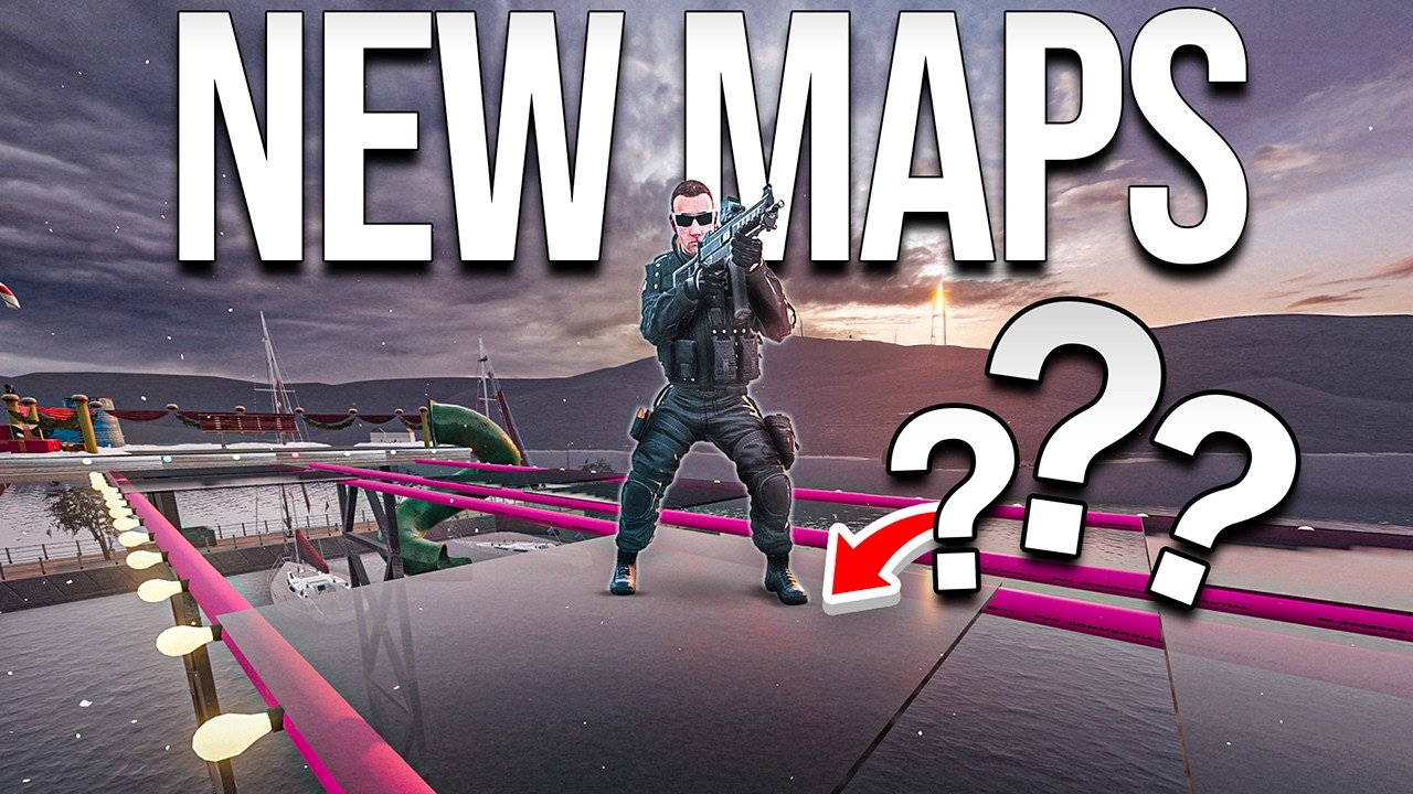 Смертоносные модифицированные карты в Rainbow Six Siege!