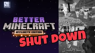 Why OTV Minecraft Server Shut Down for a While