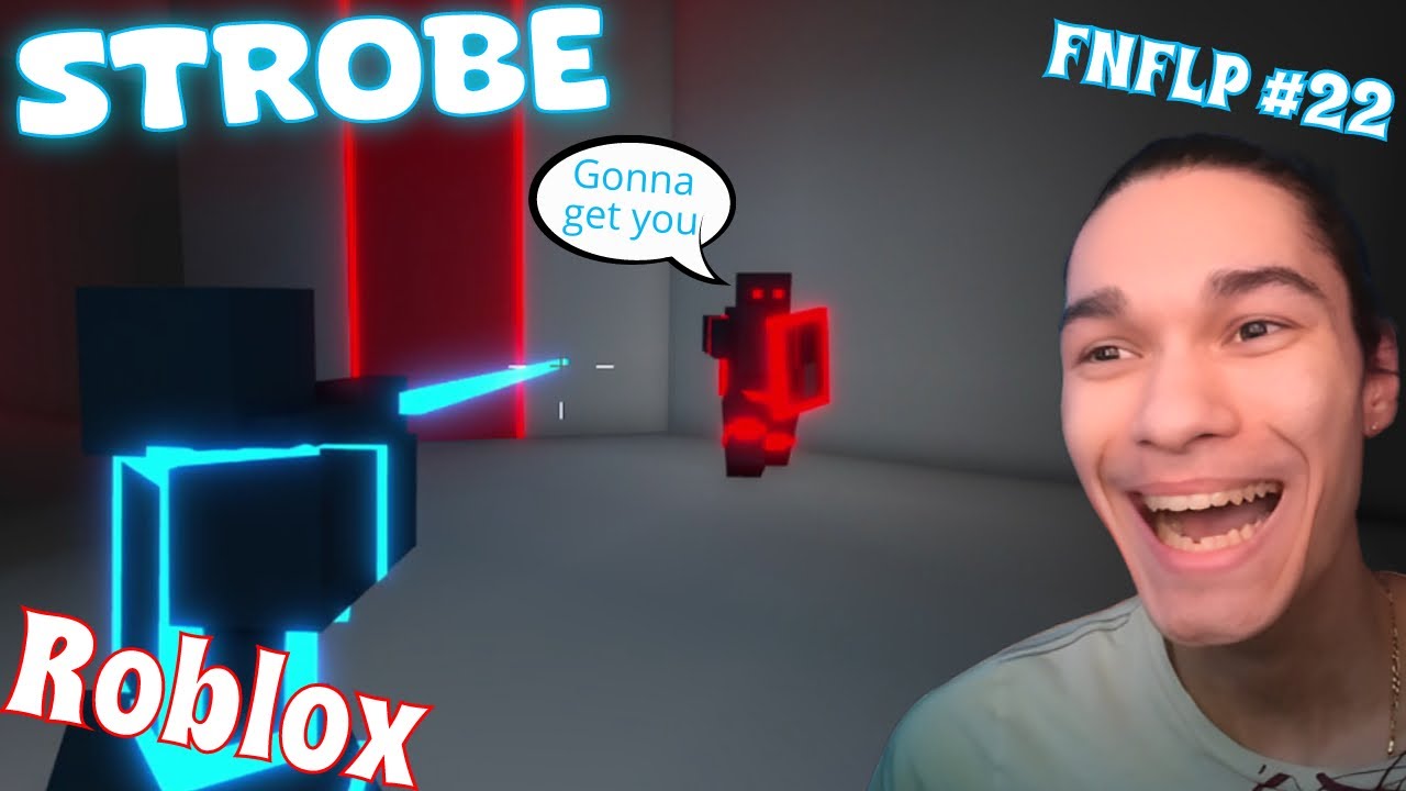 A LASER FPS SHOOTER GAME Roblox Strobe 2 Friday Night Fan Let's