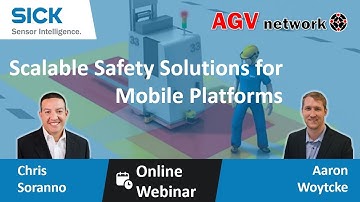 Webinar: 🛡️ Functional Safety & Risk Assessment for Mobile Robots AGV | SICK Inc