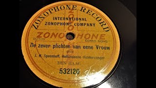 Video thumbnail of "speenhof 7 plichten van eene Vrouw"