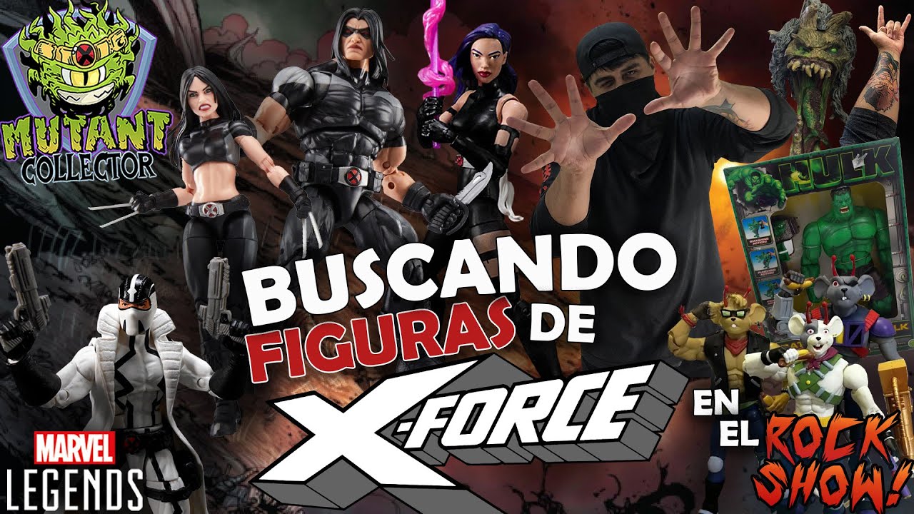 Comprando TODAS las Figuras de X-FORCE Que Faltan en mi Colección Video 2025 | En el ROCK SHOW!!