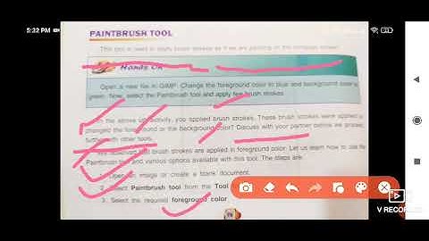 Class :7th L-5 Topic : GIMP Tools