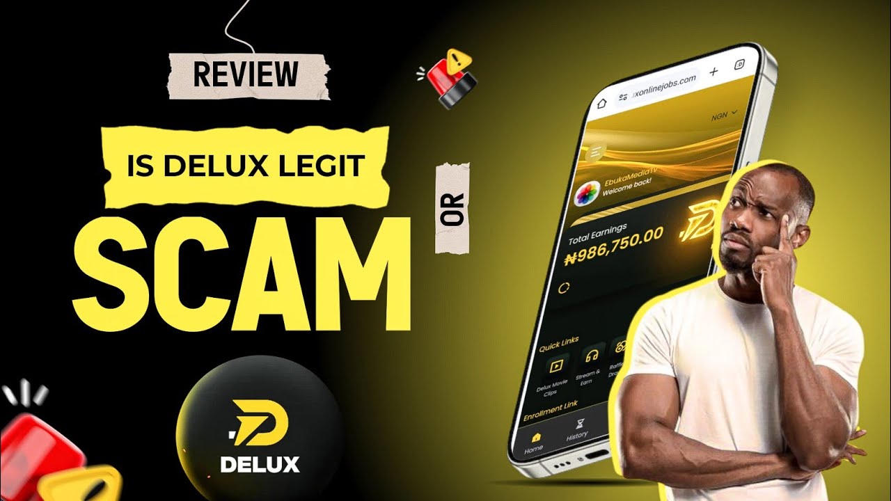 Delux Program REVIEW - Is Delux legit or Scam || Delux platform #delux #deluxreviews ...