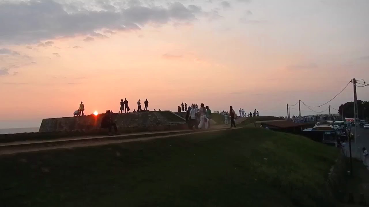 Sri Lanka,ශ්‍රී ලංකා,Ceylon,Galle Fort,Walls,Ramparts Sunset