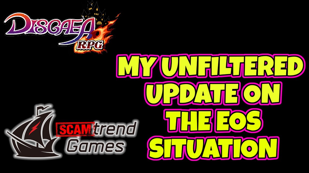 BYE BYE DISGAEA RPG this will be my last video about disgaea rpg and whats going on