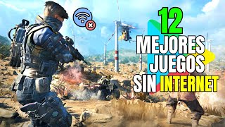 TOP 12 Mejores JUEGOS Sin INTERNET Para ANDROID // Offline