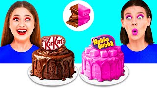 Bubble Gum vs Chocolate Food Challenge | Funny Food Situations by BaRaFun Challenge