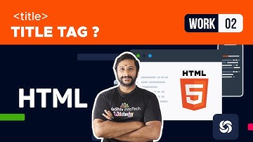 HTML Title Tag | Work 02