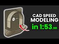 CATIA Speed Modeling: Drill Dust Collector in 1:53