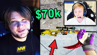 M0NESY REVEALS $70,000+ INVENTORY! S1MPLE IS READY FOR IEM KATOWICE! CSGO Twitch Clips