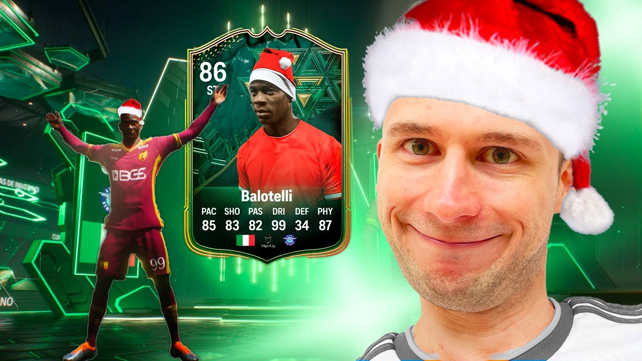 TESTEI A NOVA CARTA DO BALOTELLI!!! VALE A PENA? EA FC 24 ULTIMATE TEAM