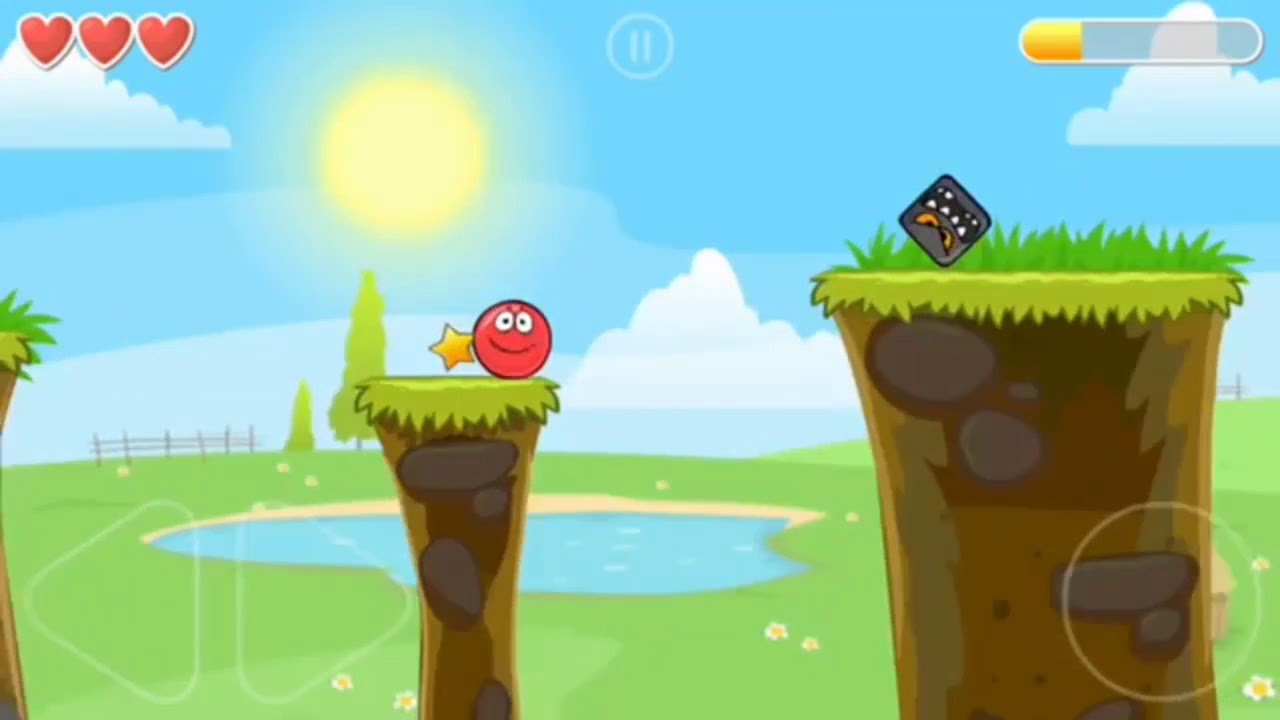 Red ball game play video YouTube