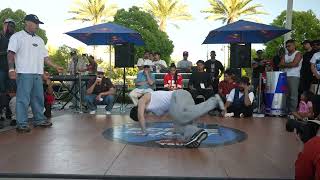 Ghost Vs Juando - Footwork Semis - Force of July Vol 3 - Snipes Pro Breaking Tour