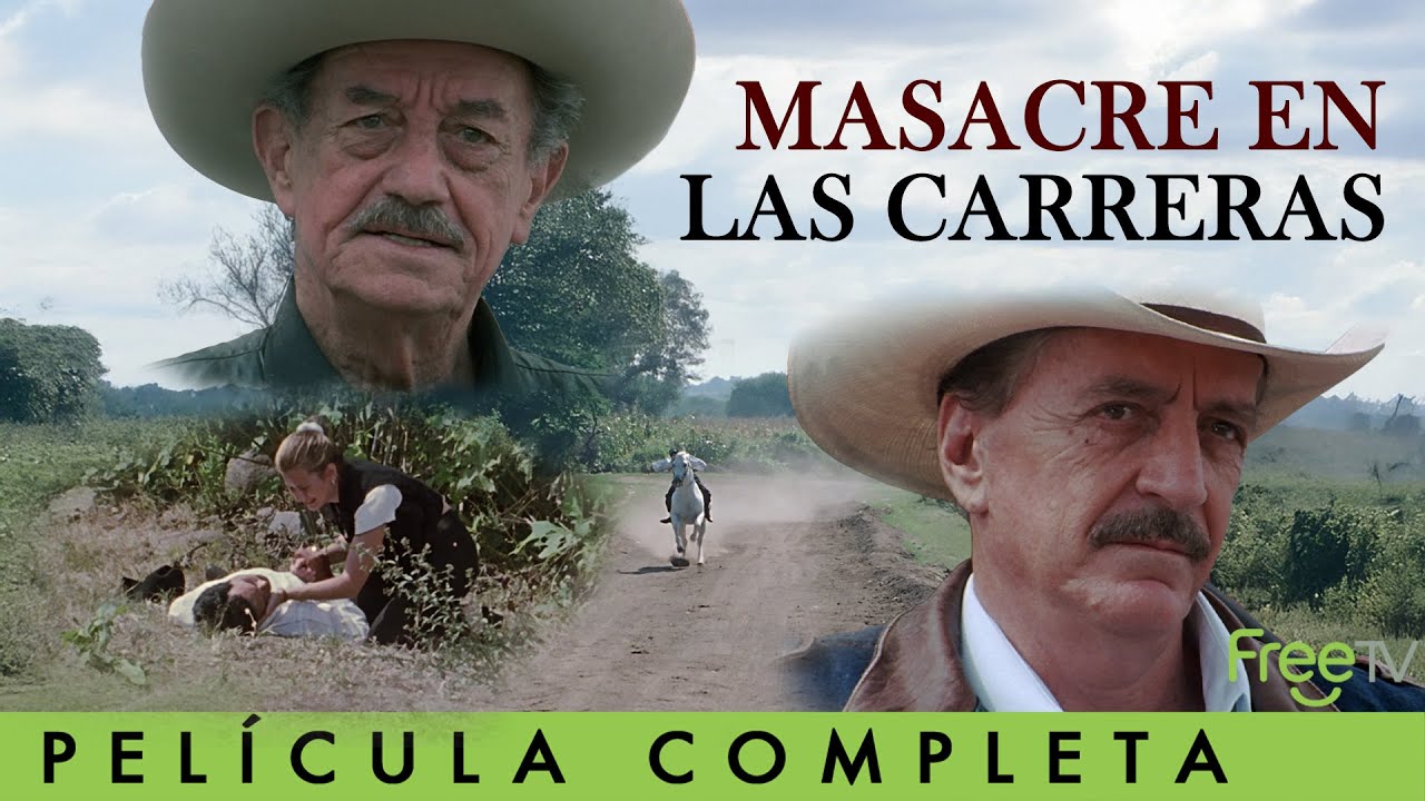 Masacre en las Carreras | Hermanos Almada |  Acción y Caballos | Película Gratis! | FreeTV