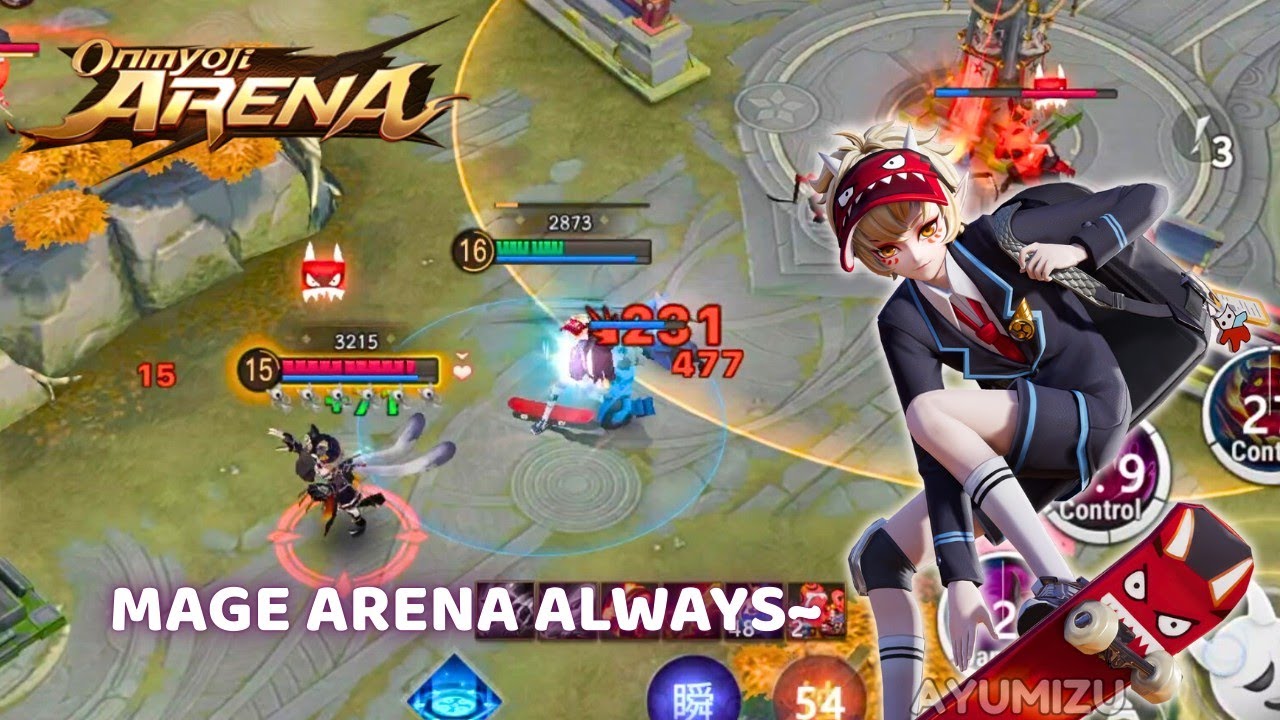 THANKS FOR CARRY~ | HANNYA (SAMURAI) - ONMYOJI ARENA | Gameplay 