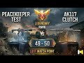 Testing Peacekeeper in Legendary Ranked — AK117 Saves Me, Still Lost 💀 | CODM