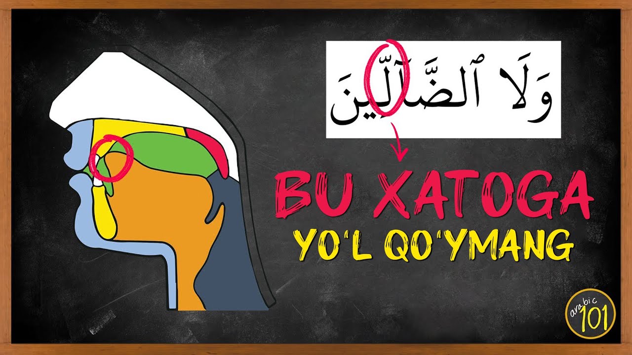 Maxraj va Sifat | “ل” harfi bilan bu xatoga yo‘l qo‘ymang | 8 - dars | Arabic101