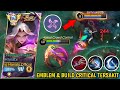 WTF DAMAGE!! HANABI NEW EMBLEM &amp; BUILD CRITICAL TERSAKIT 1 HIT 2024 - TOP GLOBAL HANABI - MLBB