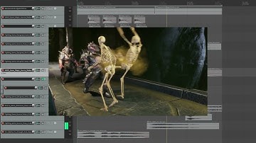 Medieval Fantasy Bridge Combat using Empire Game, MMO Game Magic and Fighting Game Sound Packs