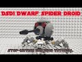 Building with Droids - DSD1 Dwarf Spider Droid - Stop-Motion Building Tutorial #1