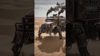 Build Hexapod Walking Tank  #apocalypsemechanic #automobile #mobilefortress #viral