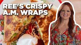 Ree Drummonds Crispy Breakfast Wraps | The Pioneer Woman | Food Network