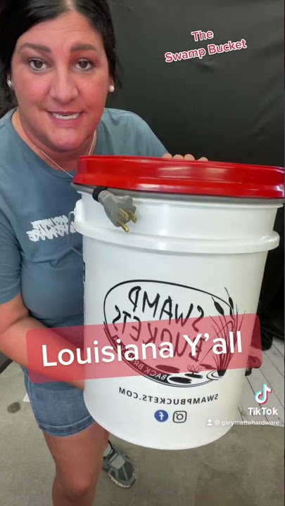 Shrimp Boil in a Swamp Bucket call me we ship 337-334-7015 
