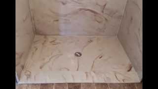 Jettastone Solid Surface Showers and Vanity Tops: 1st QTR 2015