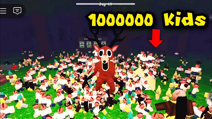 99 Nights In The Forest But Rescue 1000000 Missing Kids | Roblox