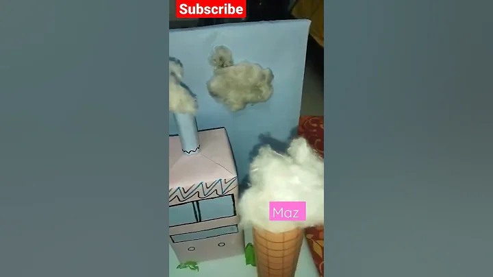 DIY AIR POLLUTION SCIENCE PROJECT😲