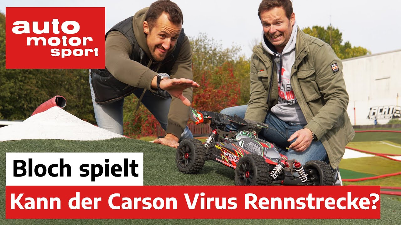 Carson Virus im Duell mit Rennprofi Lance Wer ist schneller? Bloch