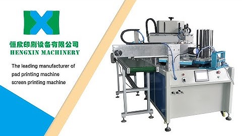 Fully Automatic Stationery Ruler Silk Screen Printer With LED UV